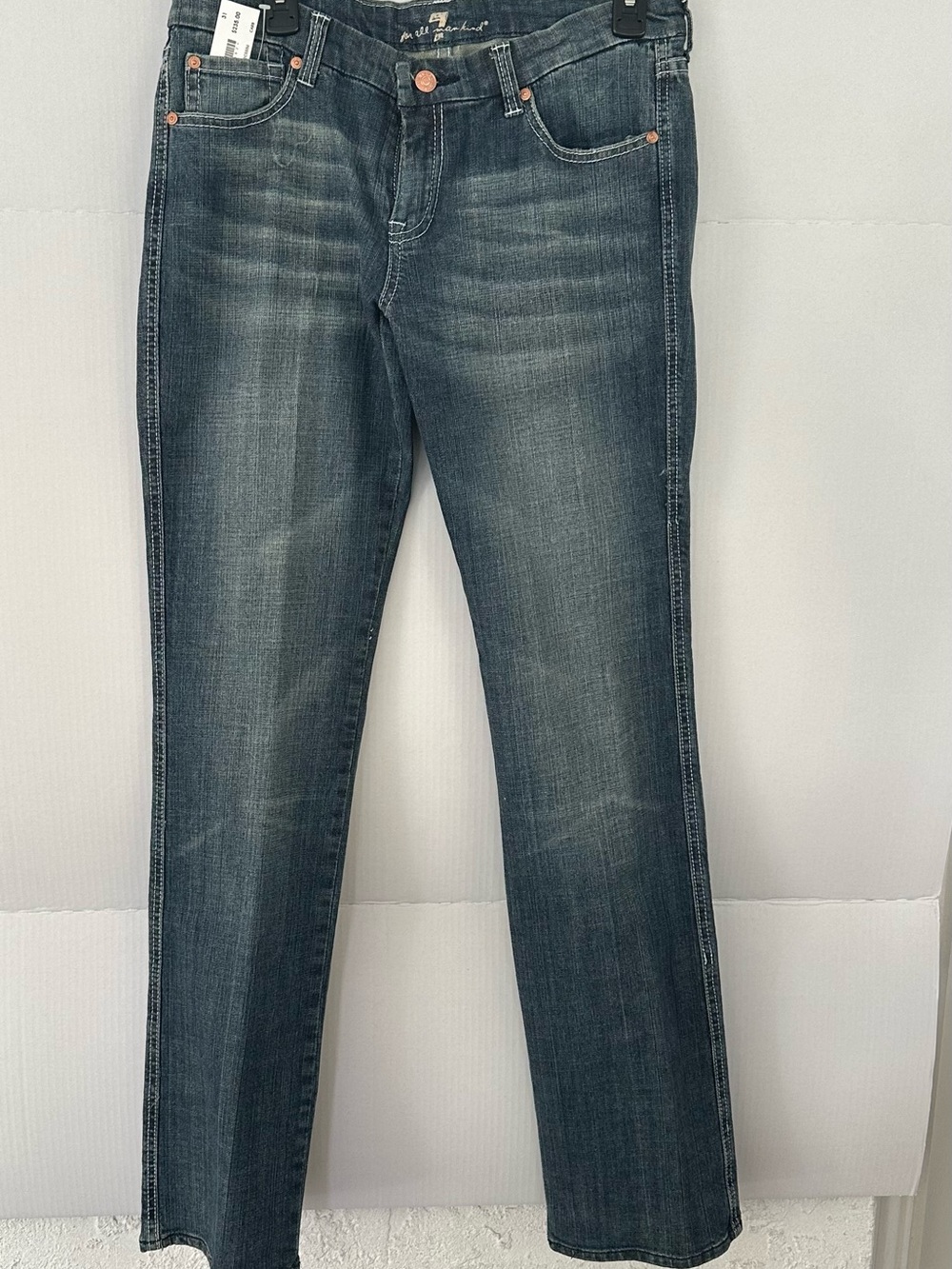 7 For All Mankind Women's Premium Denim Jeans in Dark Wash NWT